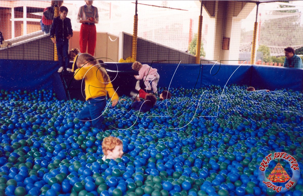 BallCrawl At Six Flags Great Adventure